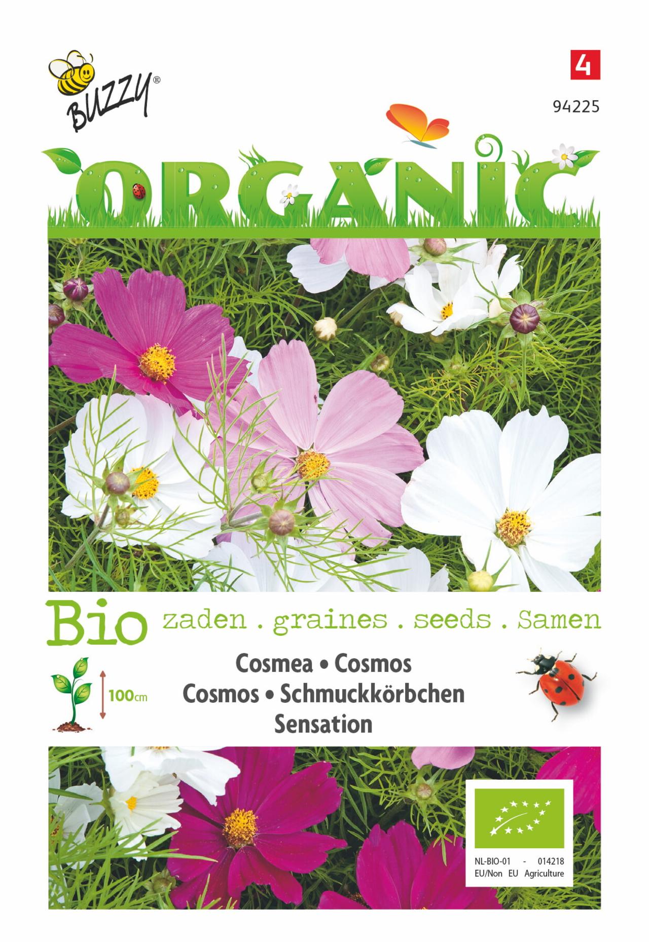 Cosmos bipinnatus 'Sensation' (BIO) - acheter des graines chez Coolplants