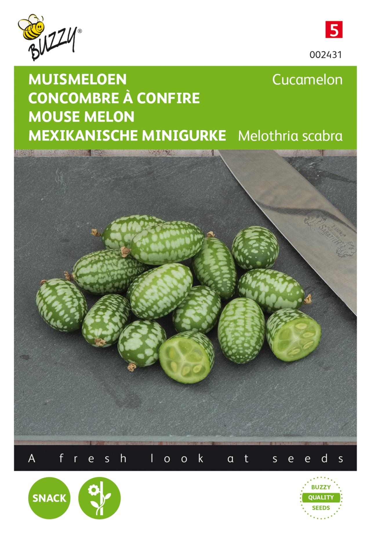 Concombre à confire, Cucamelon - acheter des graines chez Coolplants